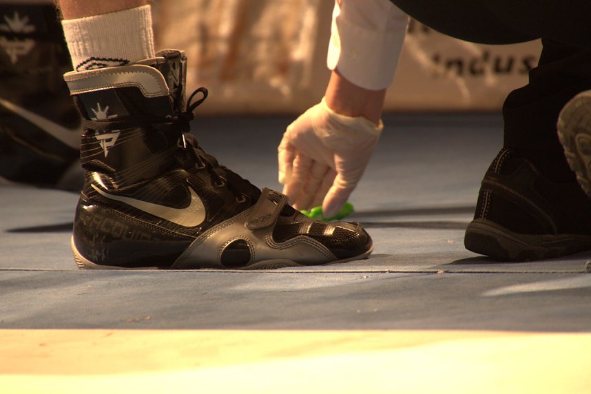 Boxnacht in der Nordh&auml;user Ballspielhalle