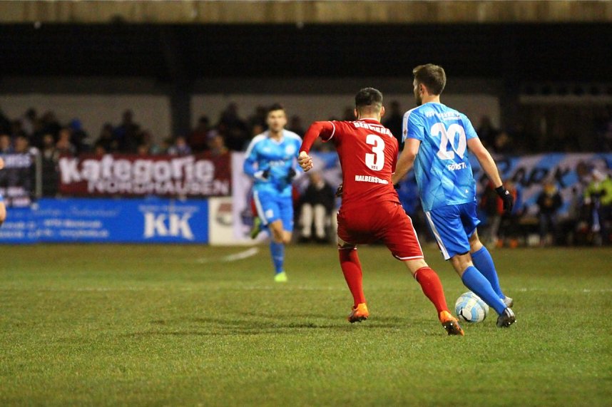 Wacker gewinnt 2:0 gegen Halberstadt