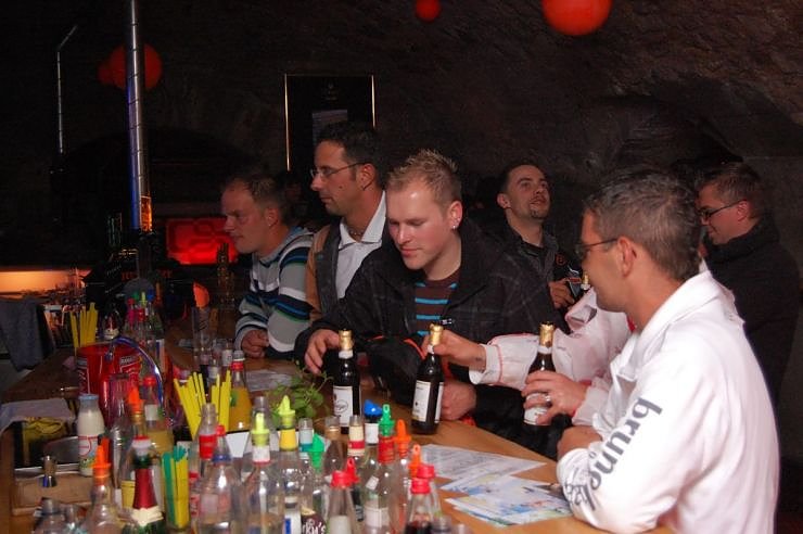 Party im Grease & Destille