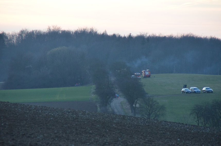 Osterfeuer in Buchholz