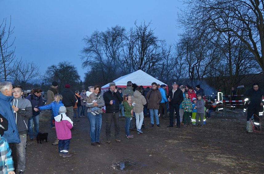 Osterfeuer in Buchholz