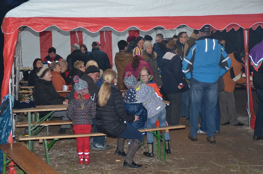 Osterfeuer in Buchholz