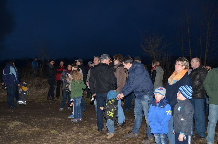 Osterfeuer in Buchholz