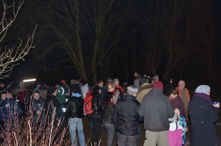 Osterfeuer in Buchholz