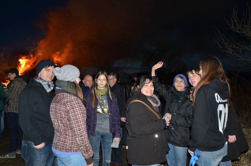Osterfeuer in Buchholz
