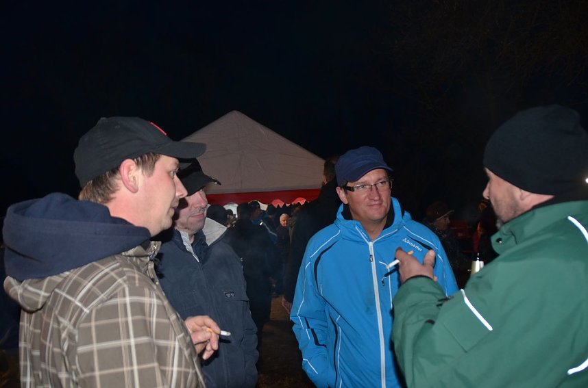 Osterfeuer in Buchholz