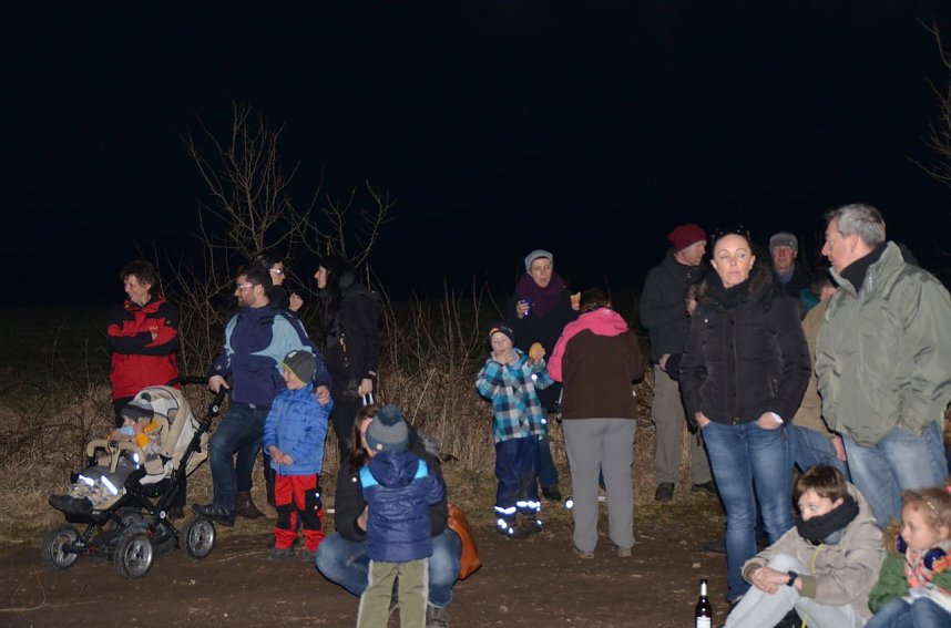 Osterfeuer in Buchholz