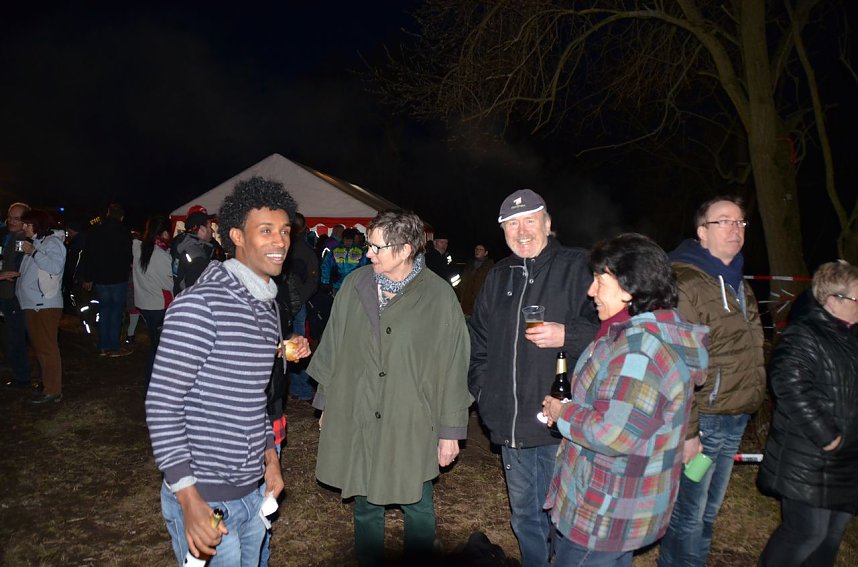 Osterfeuer in Buchholz