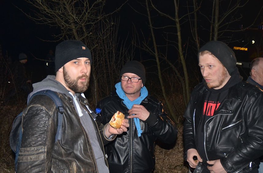 Osterfeuer in Buchholz