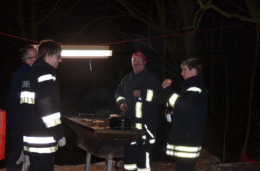 Osterfeuer in Buchholz