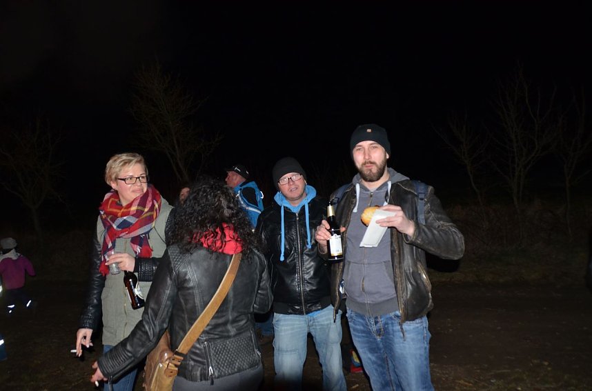 Osterfeuer in Buchholz