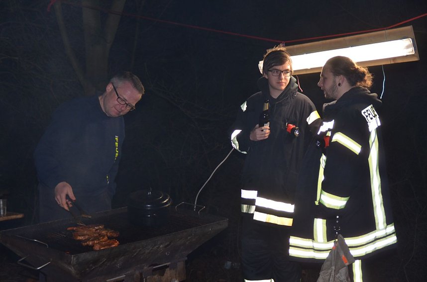 Osterfeuer in Buchholz