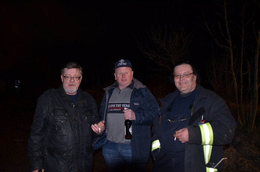 Osterfeuer in Buchholz