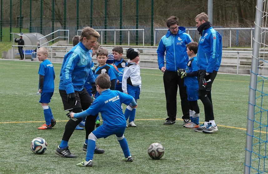 Mit den Profis mal trainieren