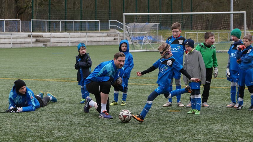 Mit den Profis mal trainieren