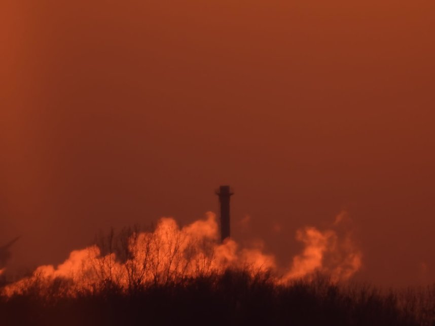 Sonnenuntergang am Goitzschesee