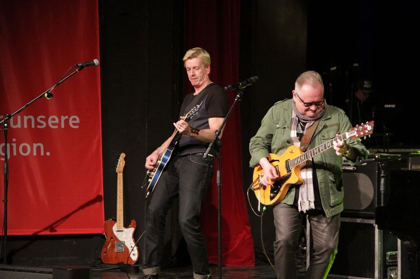 Zu ihrem 175. Geburtstag lud die Kreissparkasse am Freitag Abend zum Benefizkonzert mit Heinz Rudolf Kunze