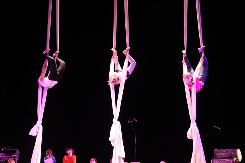 No money - pure honey - die Kinder des Zirkus Zappelini zeigten am Abend, was sie drauf haben