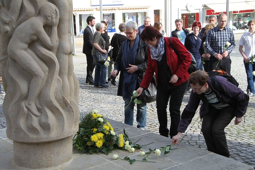 Gedenkveranstaltung zu 71. Jahren Bombardierung Nordhausens