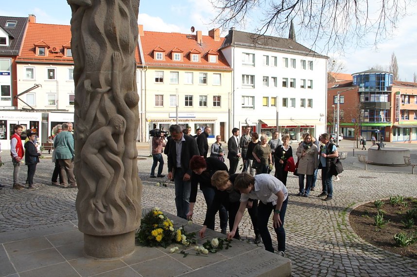 Gedenkveranstaltung zu 71. Jahren Bombardierung Nordhausens