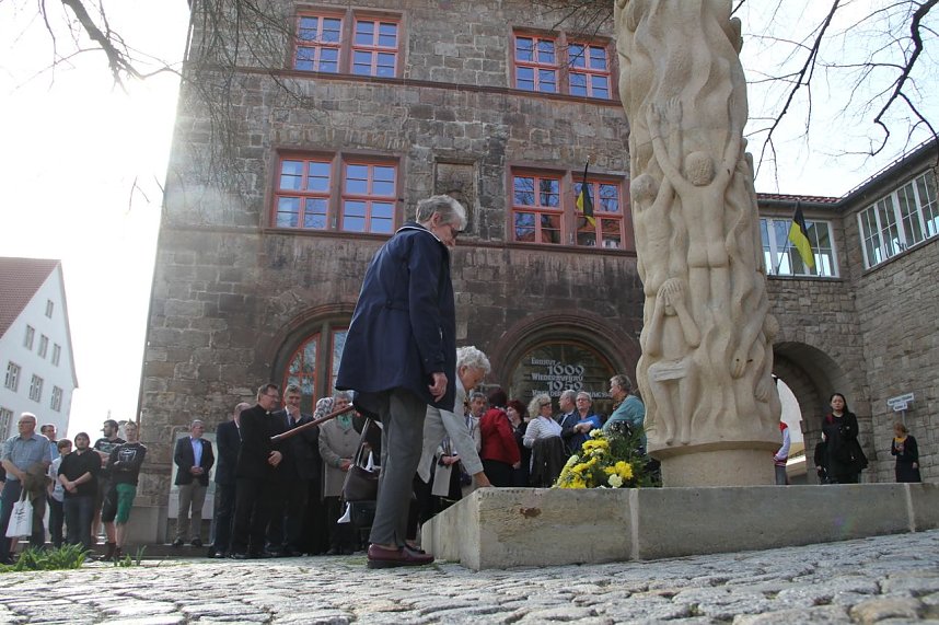 Gedenkveranstaltung zu 71. Jahren Bombardierung Nordhausens
