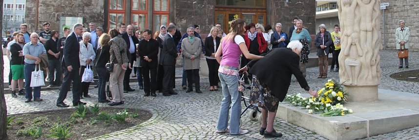 Gedenkveranstaltung zu 71. Jahren Bombardierung Nordhausens