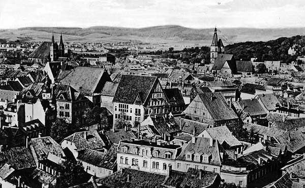 Nordhausen im Jahr 1935