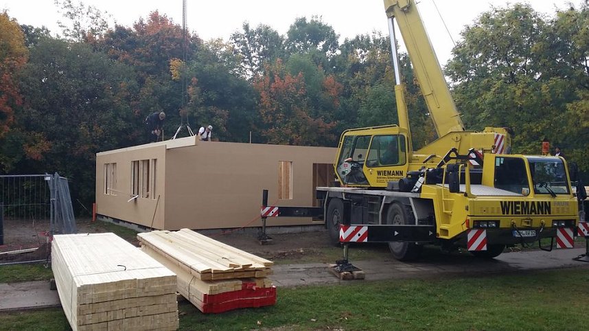 Er&ouml;ffnung der Bungalows