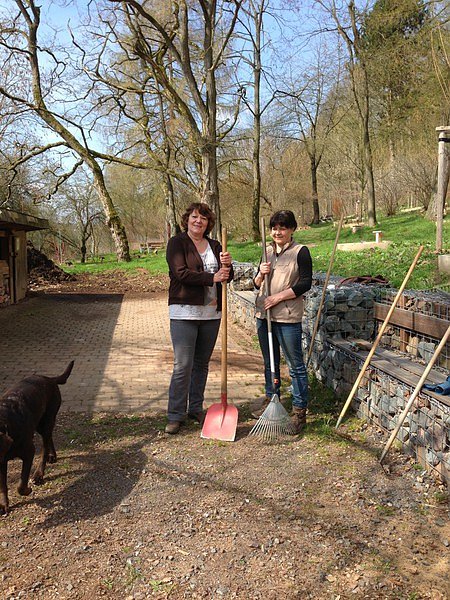 Fr&uuml;hjahrsputz im Ahornpark