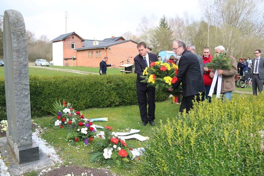 Gedenkveranstaltung zum 71. Jahrestag der Befreiung des KZ Elllrich Juliush&uuml;tte
