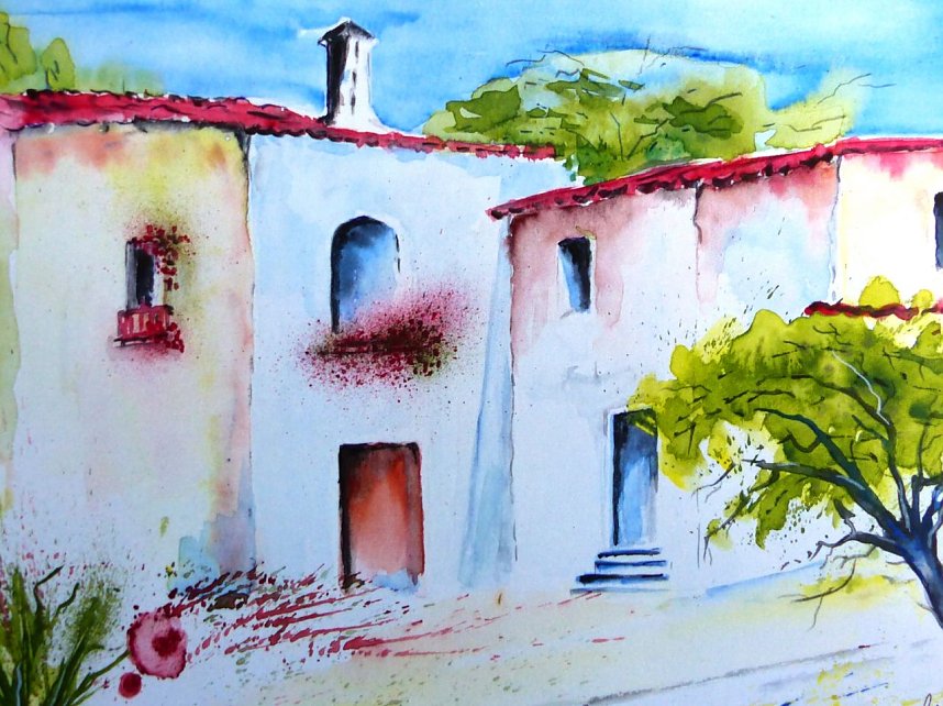 In Ellrich zu sehen: Aquarelle von Frau Dr. Scholz