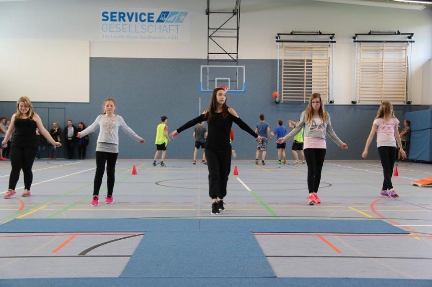 In Ellrich wurde heute die neue Mehrzweckhalle nach gut einem Jahr Bauzeit er&ouml;ffnet