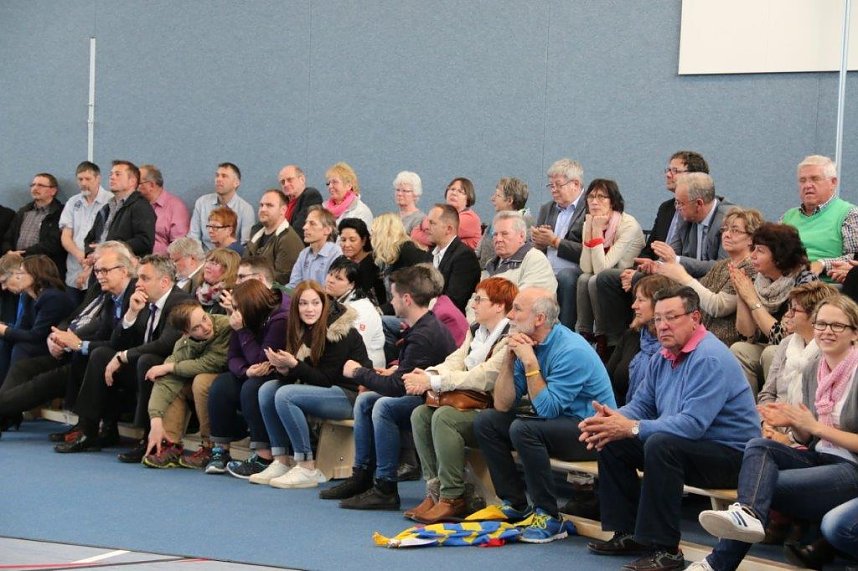 In Ellrich wurde heute die neue Mehrzweckhalle nach gut einem Jahr Bauzeit er&ouml;ffnet