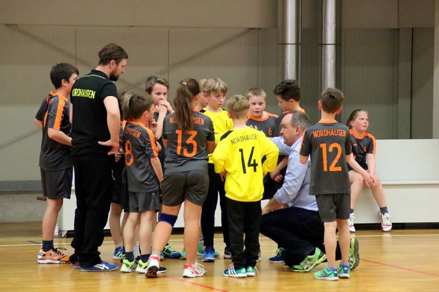 Das Nordh&auml;user Perspektivteam trat am Wochenende gegen die 1. Mannschaft des VfB TM M&uuml;hlhausen an