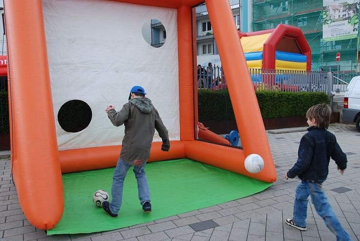 Knax Spielfest bei der Sparkasse