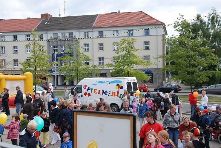 Knax Spielfest bei der Sparkasse