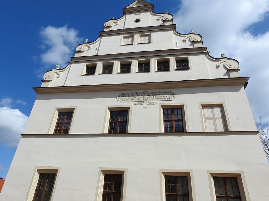 Peter Blei unterwegs in Bad Schmiedeberg