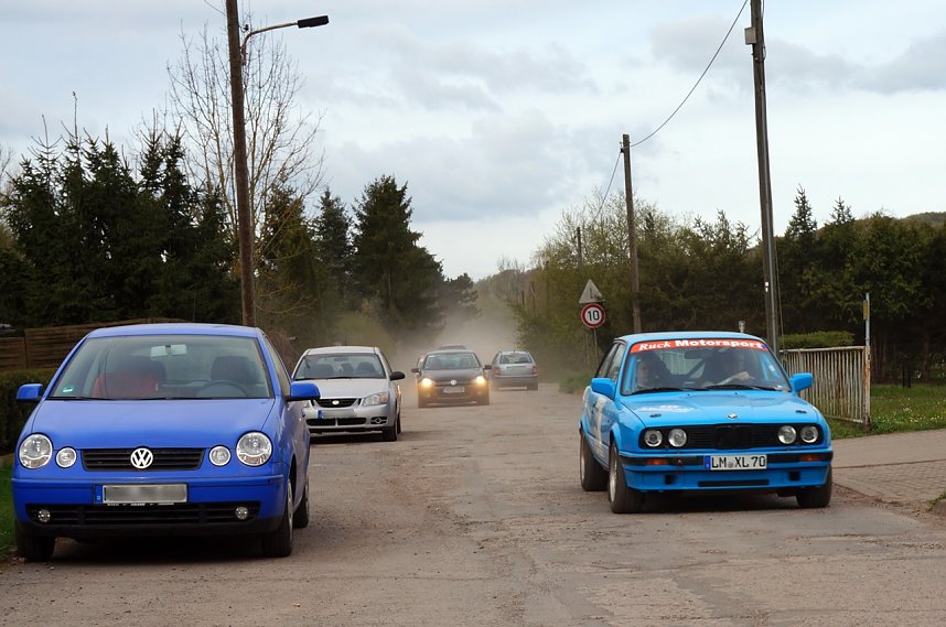 Roland-Rallye in der Teichstra&szlig;e