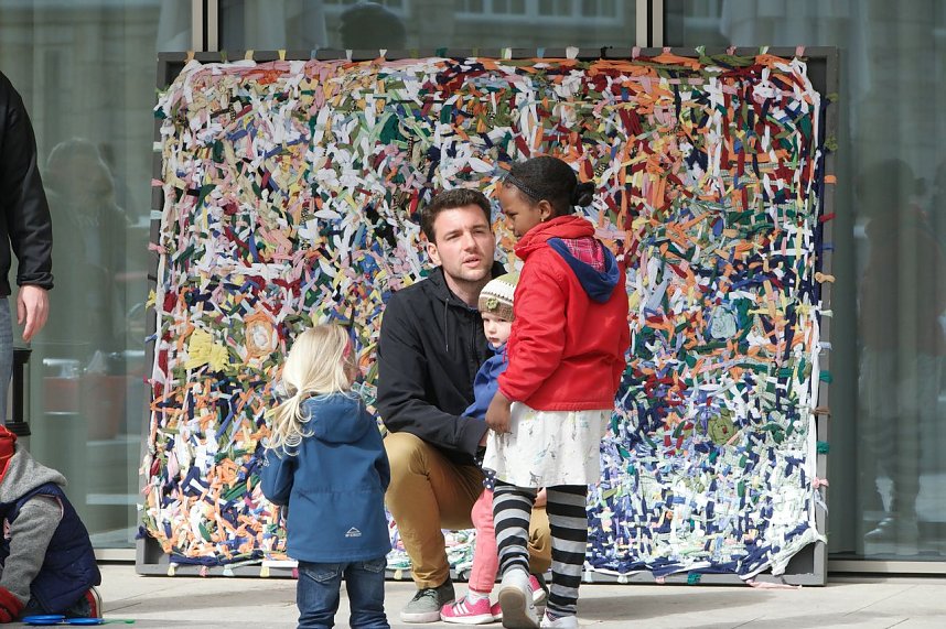 Begegnungsbrunch auf der Leseterrasse