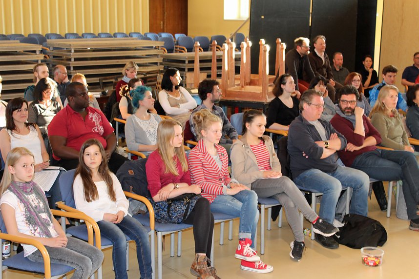 Ensemble zum Probenstart in Sondershausen