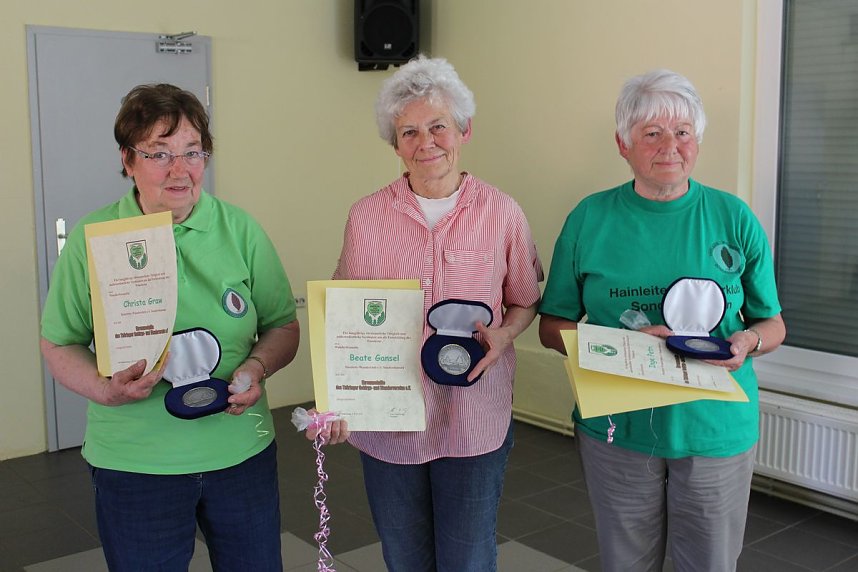  Hainleite-Wanderklub feierte 25-J&auml;hriges