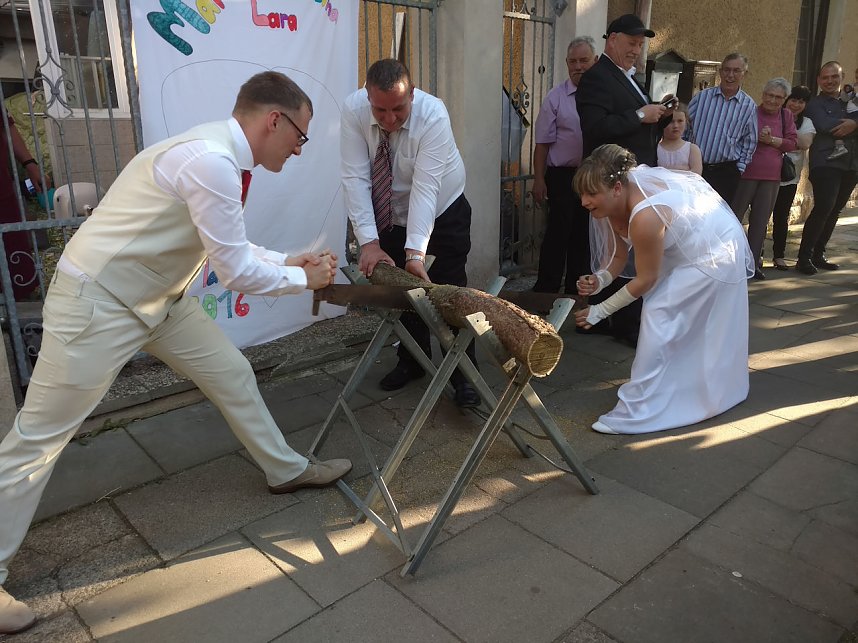 Hochzeit nach sieben Jahren