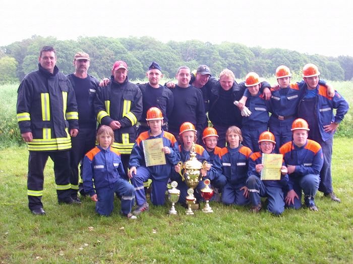 Feuerwehren k&auml;mpften um Pokale