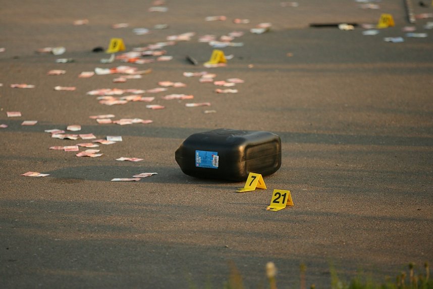 Geldautomat gesprengt