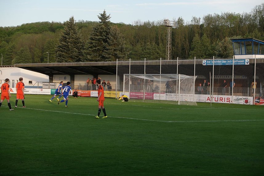 Sondershausen gewinnt 2:1 im Derby gegen Nordhausen