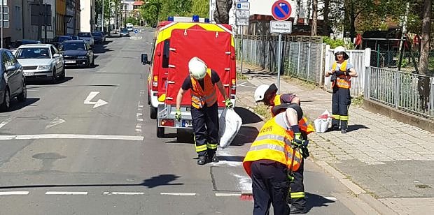 &Ouml;lspuren beseitigt