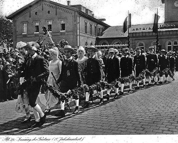Festumzug zur 1000-Jahr-Feier