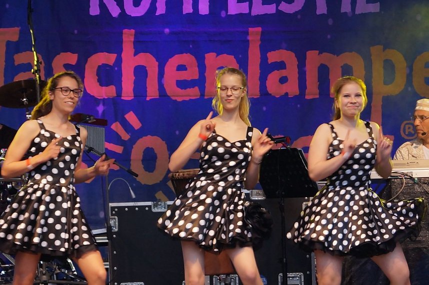 Taschenlampenkonzert im Gehege