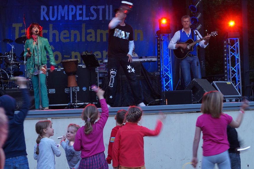 Taschenlampenkonzert im Gehege