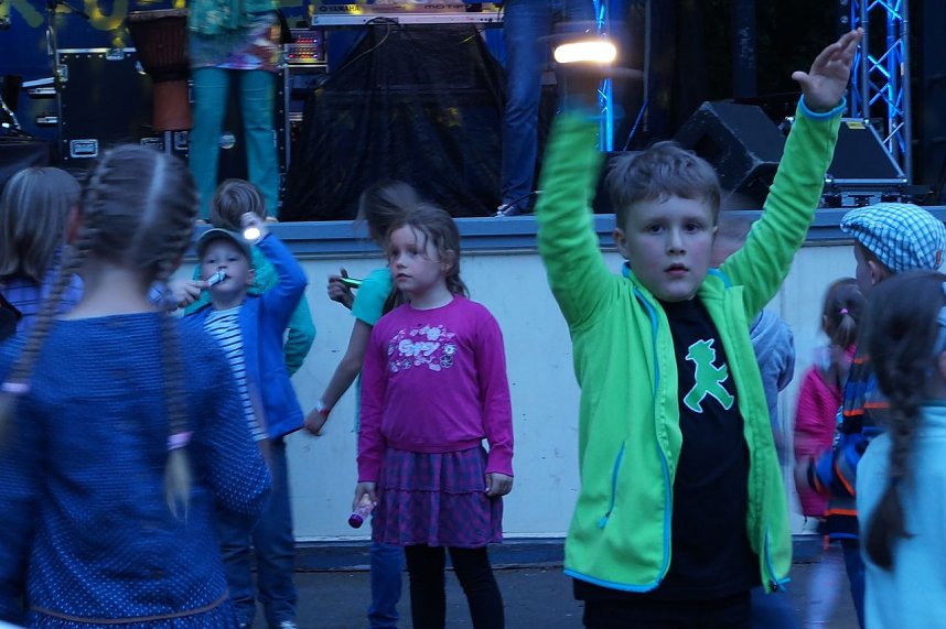 Taschenlampenkonzert im Gehege